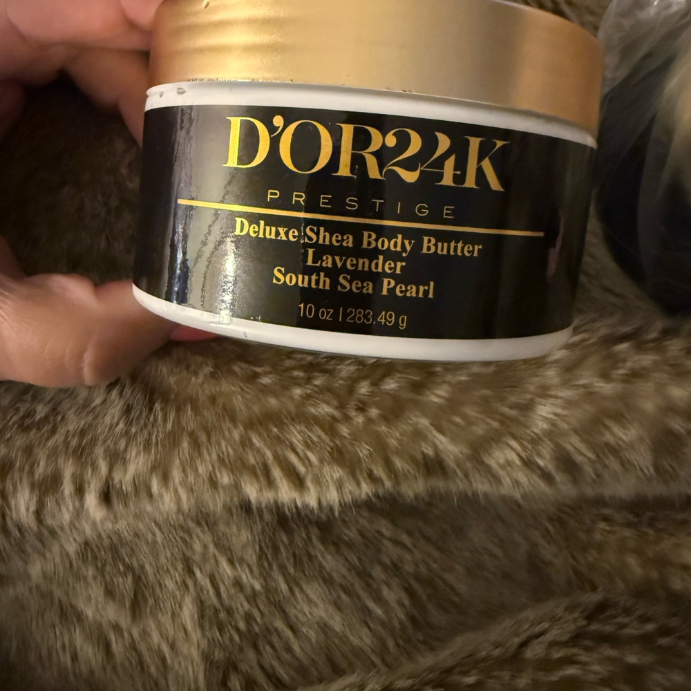 BrandNew D'OR24KPRESTIGE Deluxe Lavender SheaBodyButter SouthSeaPearl $100Retail